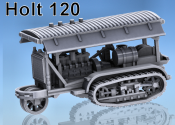 1:100 Scale - Holt 120 - Canopy Open